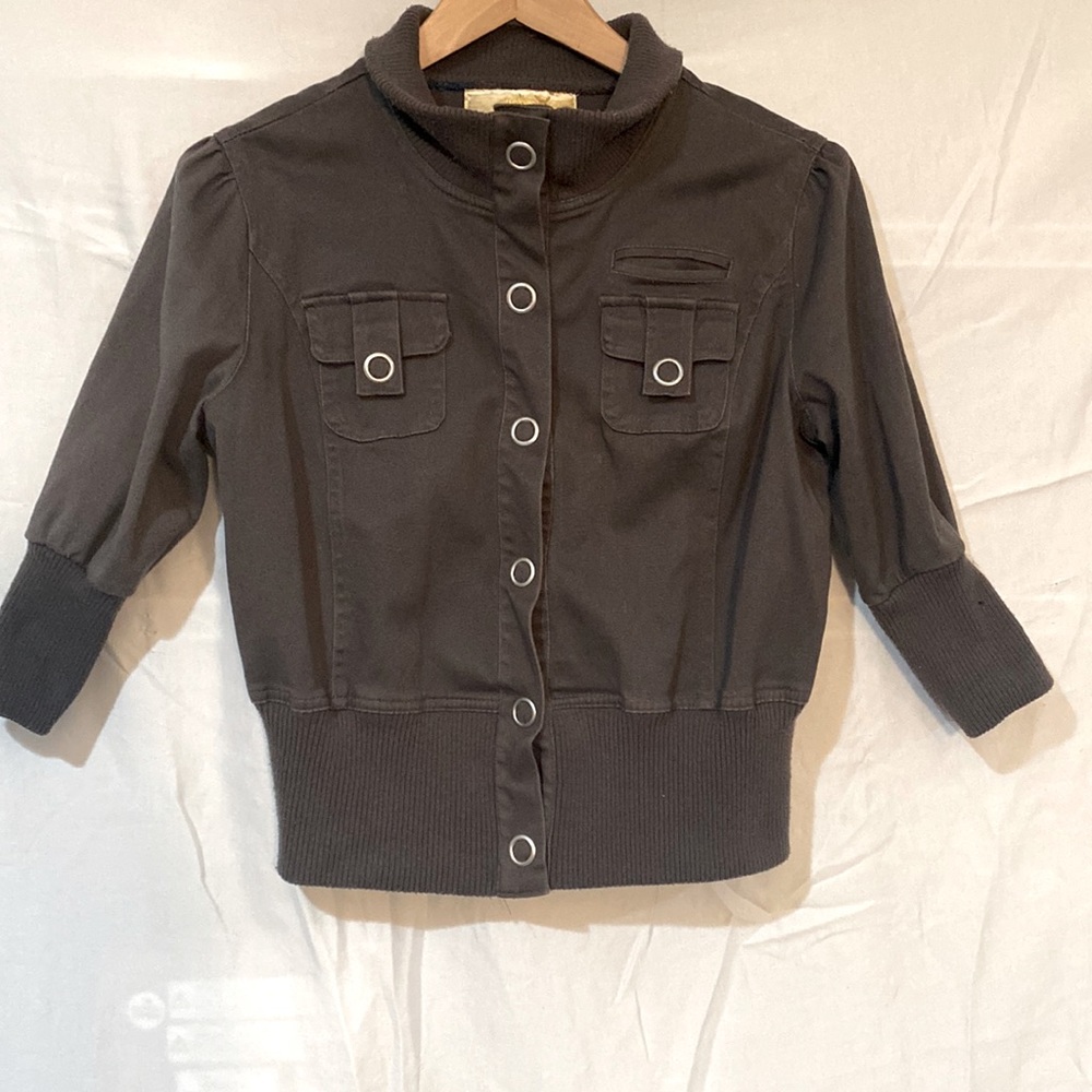 Gray/Brown jacket